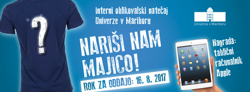 Natečaj: Nariši nam majico