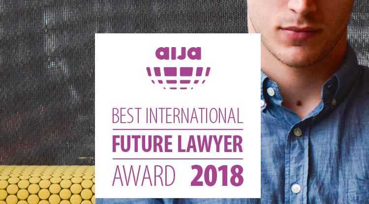 AIJA Best International Future Lawyer Award - pokaži svoje strokovno znanje, pravno argumentacijo in kreativnost, rok za prijavo je 15. maj 2018