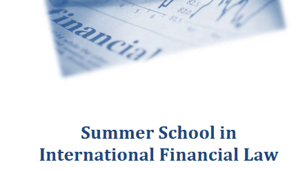 Summer School in International Financial Law