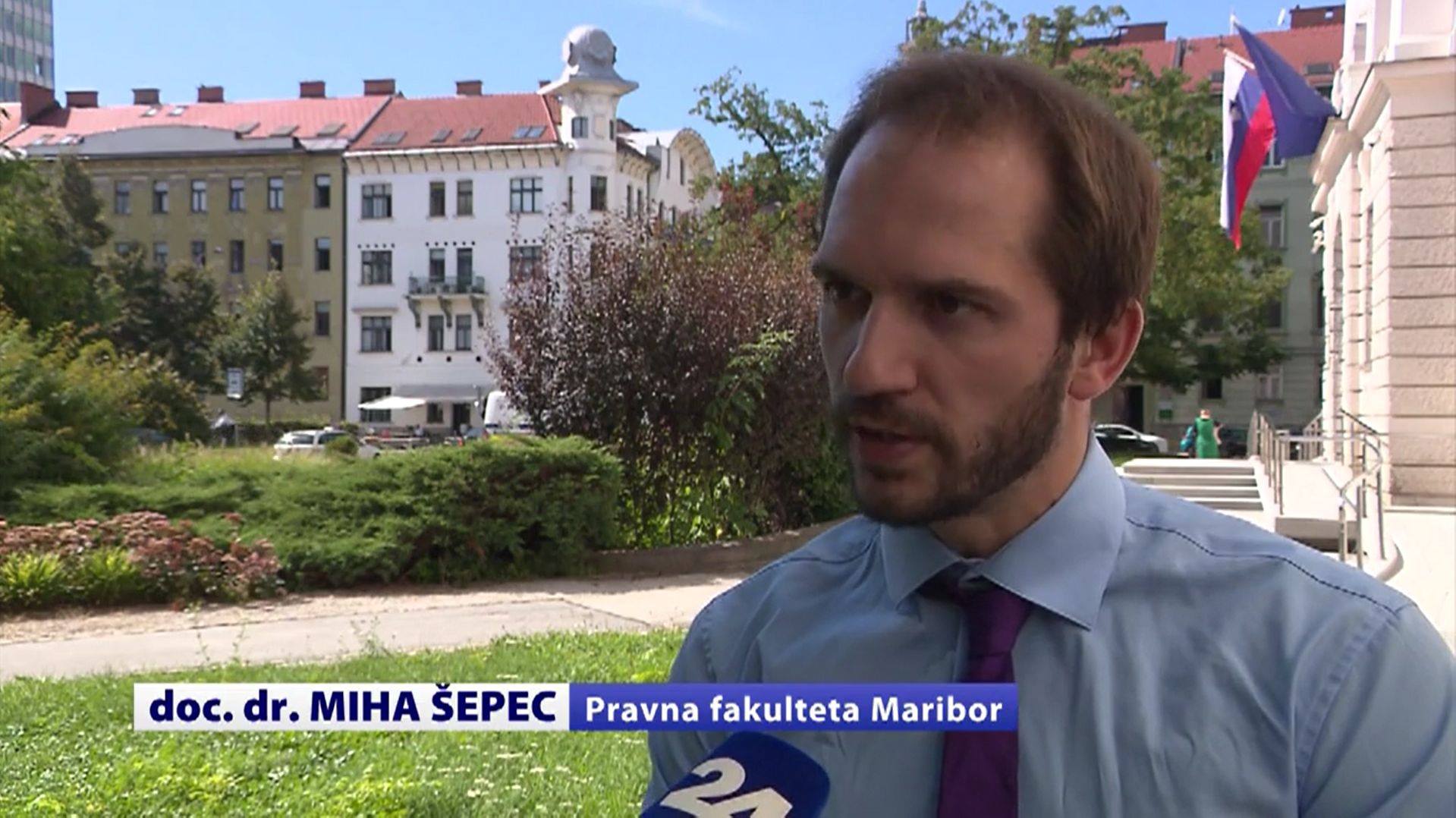 Prof. dr. Miha Šepec na 24 ur, 12. septembra 2018