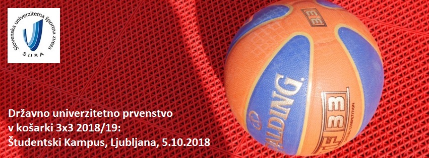 Državno univerzitetno prvenstvo v košarki 3x3 2018/19