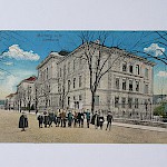 Ilustracija 4: Razglednica - Klasična gimanazija Maribor, 1915, PAM, arhiv Klasične gimnazije