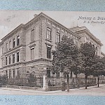 Zgradba današnje Pravne fakultete Univerze v Mariboru nekoč s strani Tyrševe ulice