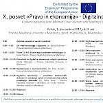 X. posvet "Pravo in ekonomija" - Digitalno gospodarstvo - Slika 1