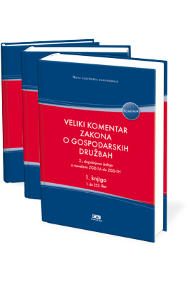 KNJIGA VELIKI KOMENTAR ZGD-1H/I.-III. (možnost nakupa le v kompletu)