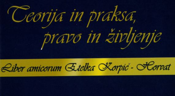 Liber amicorum Etelka Korpič - Horvat