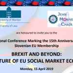 Mednarodna konferenca ob 15. letnici članstva Slovenije v EU na temo prihodnosti EU po Brexitu - Slika 1