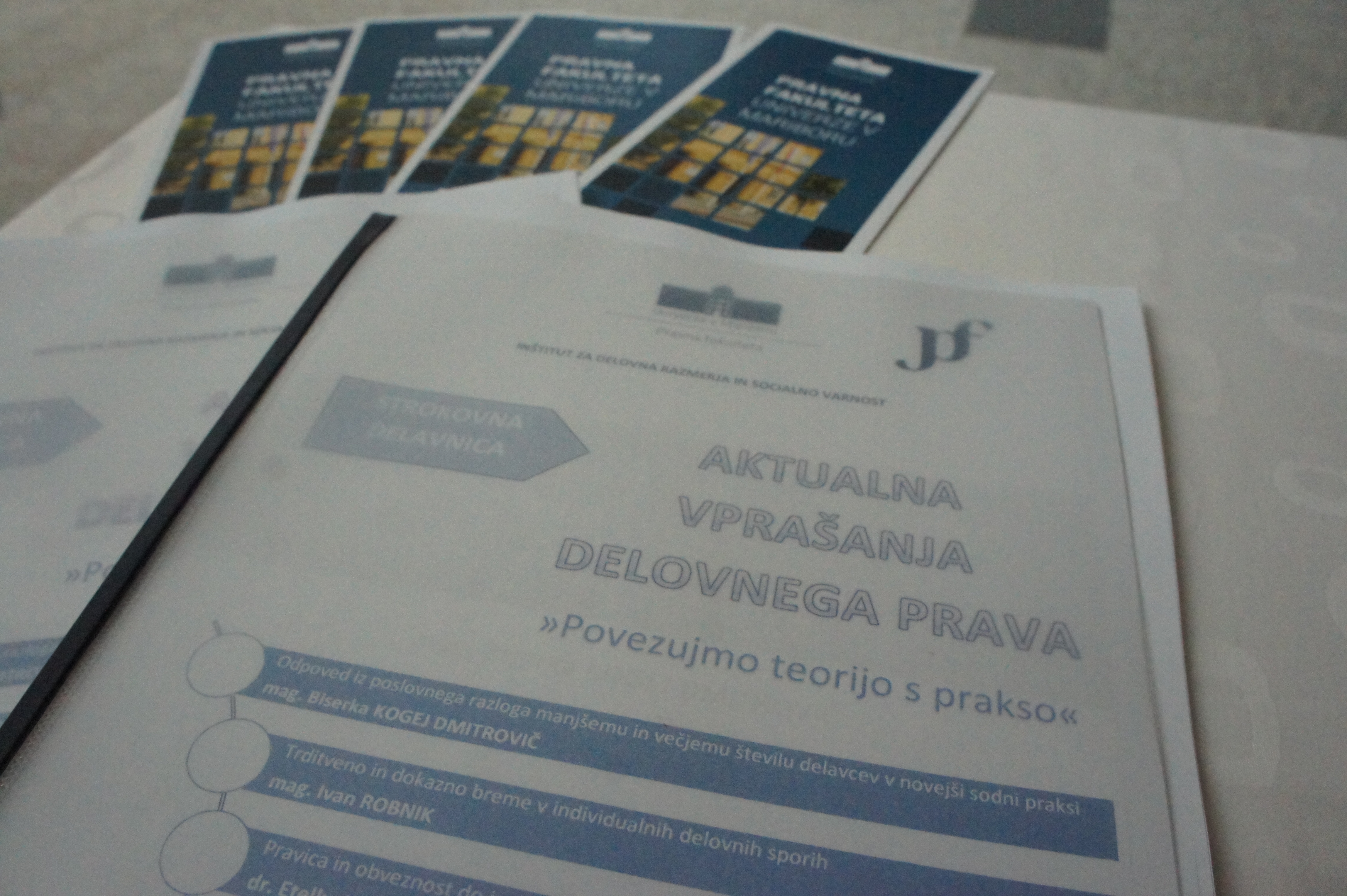 Strokovna delavnica: Aktualna vprašanja delovnega prava - "povezujmo teorijo s prakso" Strokovna delavnica: Aktualna vprašanja delovnega prava - "povezujmo teorijo s prakso"