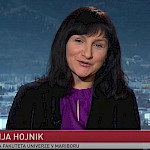 Red. prof. dr. Janja Hojnik v Odmevih na RTV SLO