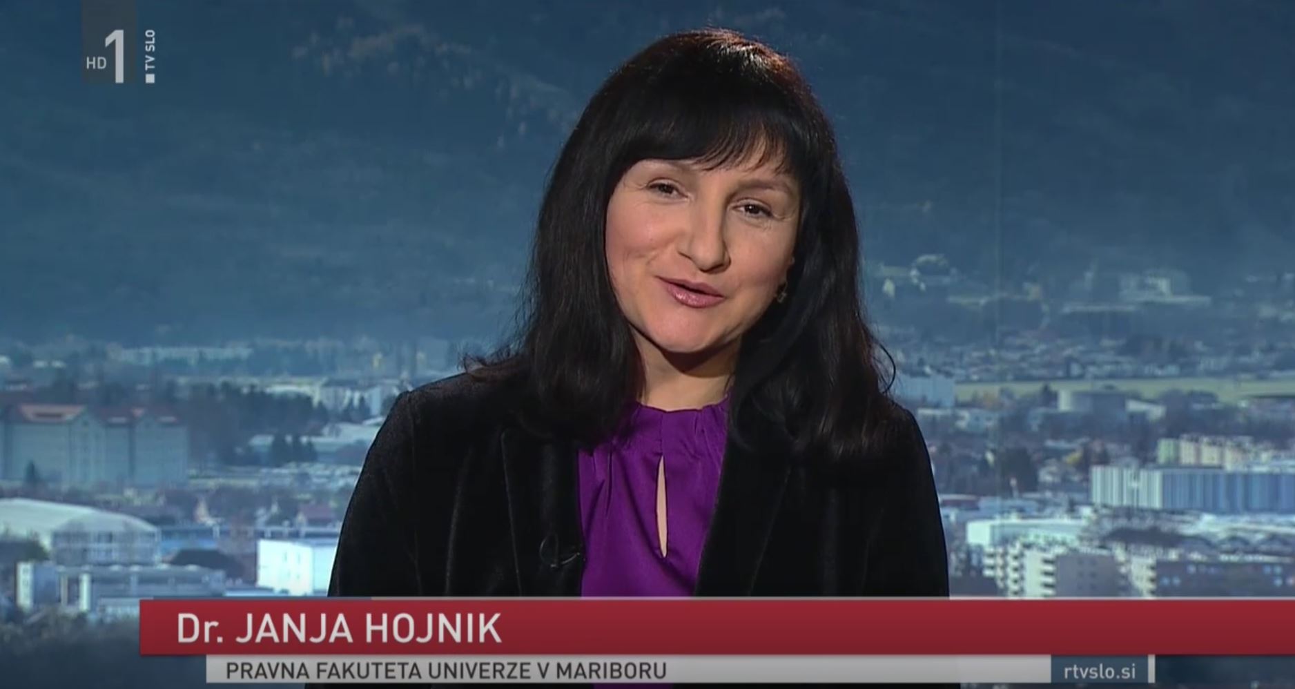 Red. prof. dr. Janja Hojnik v Odmevih na RTV SLO