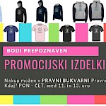 BODI PREPOZNAVEN - promocijski artikli že v prodaji - Slika 2