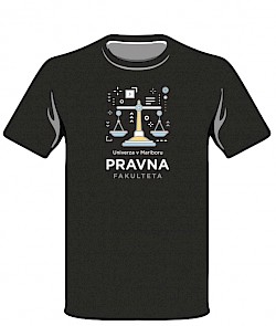 MAJICA KRATKI ROKAV v črni barvi