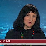 Red. prof. dr. Janja Hojnik v Odmevih