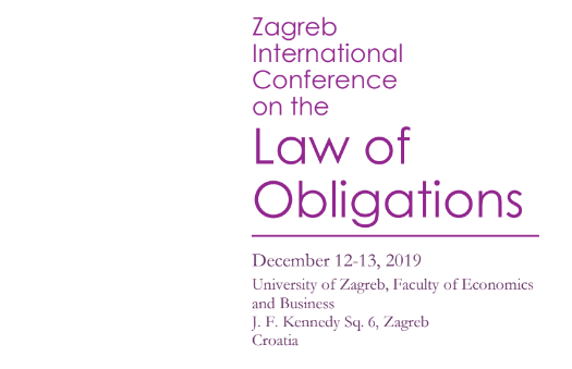 Mednarodna konferenca Law of Obligations Mednarodna konferenca Law of Obligations
