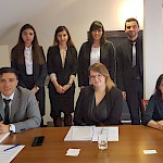 Ekipa Pravne fakultete Maribor uspešno nastopila na predtekmovanju v Sofiji - Slika 1