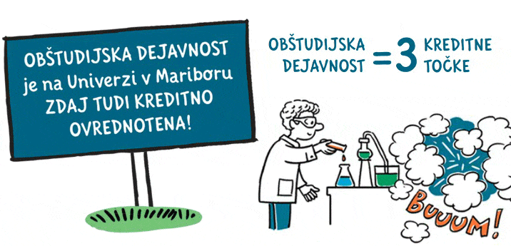 Odprt je Razpis kreditno ovrednotene obštudijske dejavnosti v študijskem letu 2020/2021!
