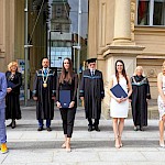 Nagrade so prejeli izstopajoči študentje in profesorji; Foto: Andrej Petelinšek
