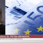 Doc. dr. Petra Weingerl o pogojevanju evropskih sredstev z vladavino prava v Odmevih na RTV Slovenija, 18. novembra 2020 - Slika 1