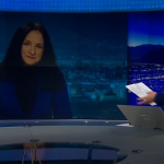 Prof. dr. Janja Hojnik v Odmevih o možnosti razrešitve imenovanih delegiranih tožilcev, 25. novembra 2021 - Slika 1