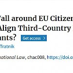 Objava znanstvenega članka doc. dr. Weingerl in prof. dr. Tratnik v pravni reviji European Journal of International Law - Slika 1