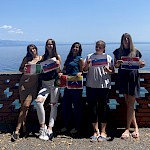Študentki Asja Lešnik in Kaja Lenart na European Law and Economy Summer School v Iki - Slika 2