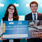 Najboljša študentka Univerze v Mariboru je Živa Šuta - Slika 1
