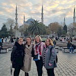 Mag. Natalija Orešek, študentka Jelena Popović, Bernarda Pevec in prof. dr. Suzana Kraljić