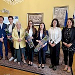 Sprejem za sodelujoče na tekmovanju Jessup Moot Court - Slika 1