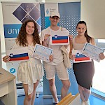 Študentki Vita Višič in Tinkara Lečnik na European Law and Economy Summer School v Iki - Slika 2