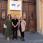 Na Pravni fakulteti Univerze v Mariboru sta v okviru programa Erasmus+ med 1. in 6. oktobrom 2023 gostovala prof. dr. Nikola Tuntevski in prof. dr. Dominika Skocyzlas - Slika 1