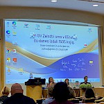 Izr. prof. dr. Petra Weingerl je vodila sekcijo in predavala na 1. konferenci Umetna inteligenca in pravo - Slika 1