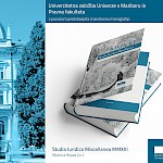 Nov izid znanstvene monografije: Studia Iuridica Miscellanea MMXXI - Slika 1
