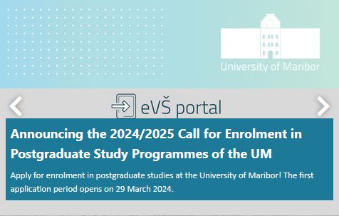 Announcing the 2024/2025 Call for Enrolment in Postgraduate Study Programmes of the UM