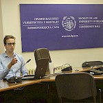 Asist. Aljoša Polajžar se je udeležil seminarja »Seminar for young researchers on European Labour Law and Social Law 2024 - Slika 1