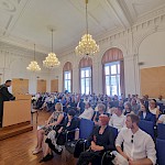 Svečana podelitev diplom na Univerzitetnem študijskem programu 1. stopnje in Magistrskem študijskem programu 2. stopnje Pravo - Slika 1