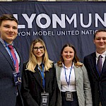 Delegacija Pravne fakultete Univerze v Mariboru se je udeležila 11. tekmovanja LyonMUN v Franciji - Slika 1