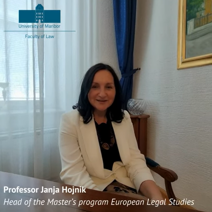 Master's program in European Legal Studies at Faculty of Law University of Maribor