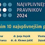 10 NAJVPLIVNEJŠIH PRAVNIKOV - med deseterico tudi prof. dr. Janja HOJNIK in izr. prof. dr. Miha ŠEPEC - Slika 1