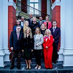 Predavatelji mednarodne konference v avli Pravne fakultete Univerze v Mariboru (pomanjšana fotografija)