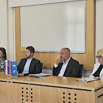 Panelisti okrogle mize ob sprejemu konvencije