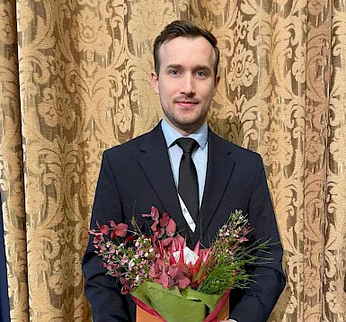 Prejemnik priznanja Mladi pravnik leta 2025 dr. Kristjan ZAHRASTNIK