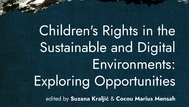 Izsek naslovnice monografije »Children Izsek naslovnice monografije »Children