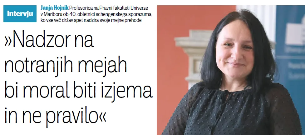 Izsek intervjuja Primorski dnevnik in fotografija prof. Hojnik Izsek intervjuja Primorski dnevnik in fotografija prof. Hojnik