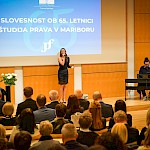 Osrednja slovesnost Pravne fakultete Univerze v Mariboru ob 65. letnici študija prava v Mariboru - Slika 5