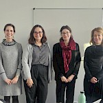 Vodstvo Pravne fakultete Univerze v Toursu ter red. prof. dr. Tjaša Ivanc