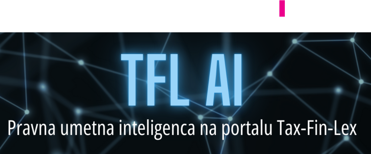 Predstavitev portala Tax-Fin-Lex in TFL AI za študente Predstavitev portala Tax-Fin-Lex in TFL AI za študente