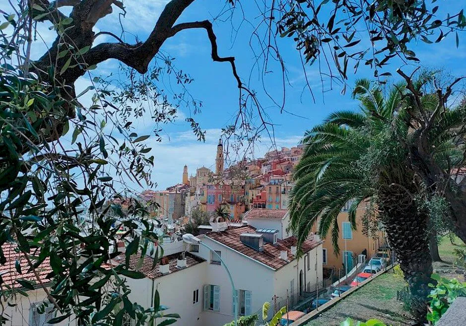 Mesto Menton, Francija