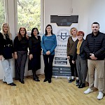 Doc. dr. Katja Drnovšek na obisku pri partnerski ekipi bilateralnega projekta v Mostarju