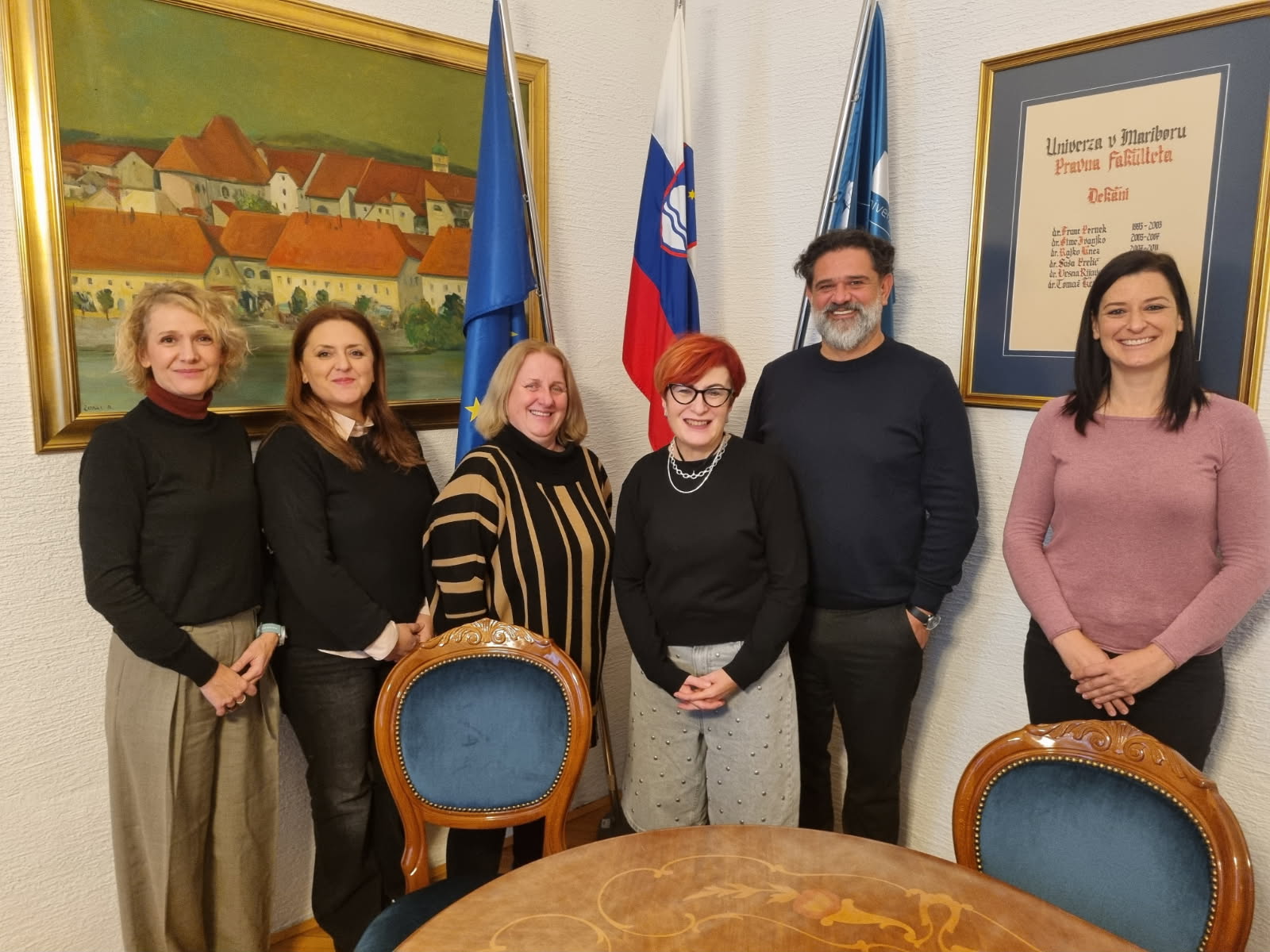 Delegacija iz Mostarja na obisku na PF UM