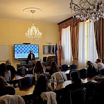 Asist. Jan Stajnko na predstavitvi Erasmus+ aktivnosti